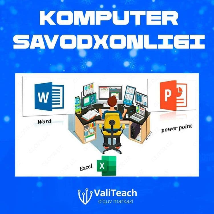 Kompyuter kurslariga qabul davvom etmoqda — 1