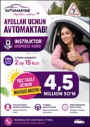 Avtomaktab Lady ayollar uchun maxsus