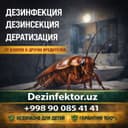 Дезинфекция, уничтожения клопов, тараканы.Dezinfeksiya xizmati