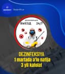Дезинфекция хизмати 100% натижа