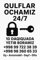 Вскрытие замков Qulf ochish xizmati Кулуф очиш хизмати 24/7