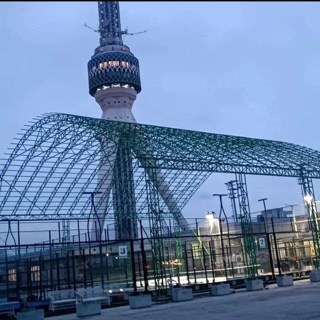 Том Навес парник кантинер профилдан ясаб берамиз — 1