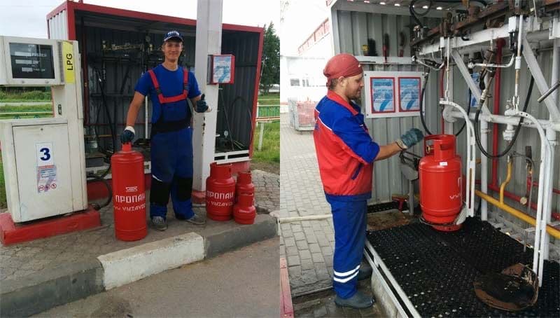 Propan gaz balonlarini to‘ldirish va yetkazib berish Toshkent va T.V — 1