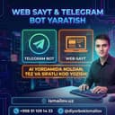 1 KUNDA VEB SAYT va TELEGRAM BOT yasaymiz! | Веб сайт ва Бот ясаймиз!