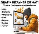 Grafik dizayner online va ofline xizmati