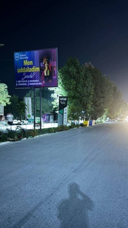 Led ekran va bilbordlarda reklama — 1