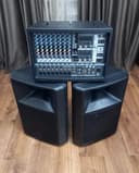 Звуковой комплект Behringer 500 ватт в аренду на выставки и праздники.