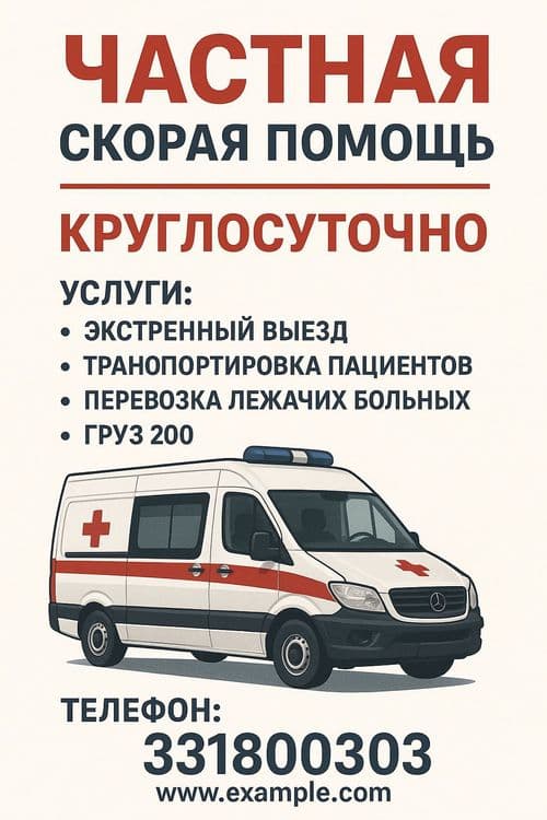 Перевозка лежачего больного24/7 — 1