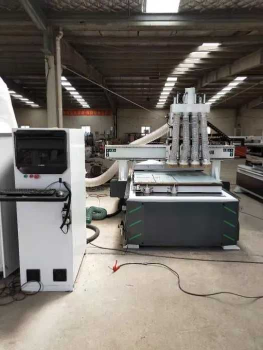 Фрезерный станок с ЧПУ 4 шпинделя 1300×2500 | CNC станок для МДФ, ДСП — 1