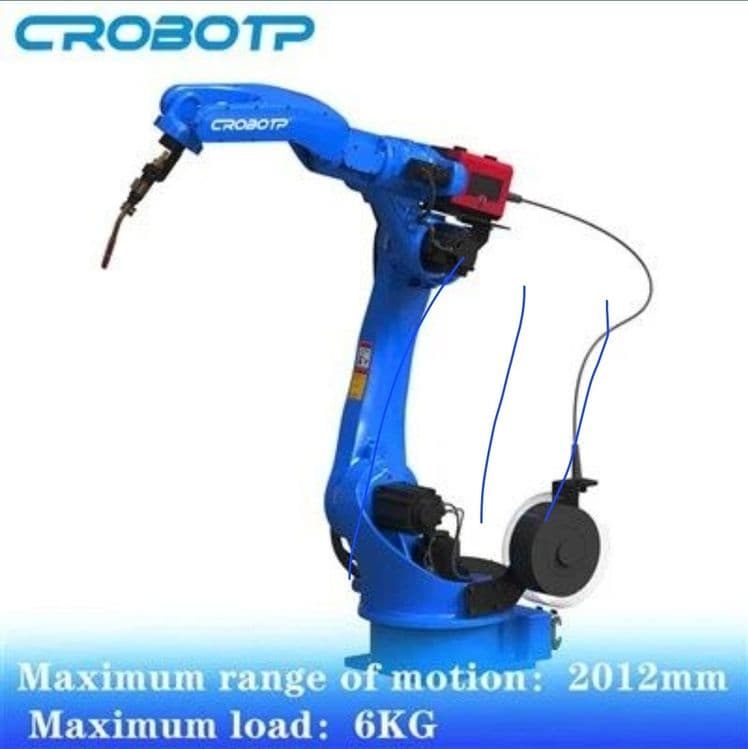 Промышленный робот сварка — 1