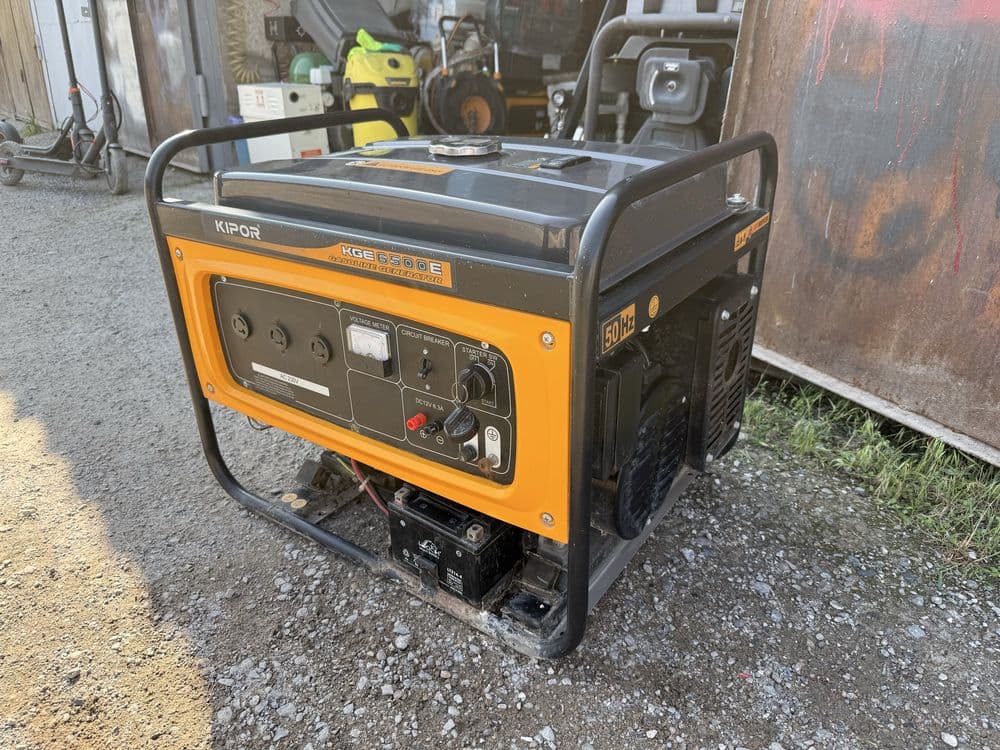 * KIPOR KGE 6500E оригинальный мощный генератор-движок в отличном сост — 1