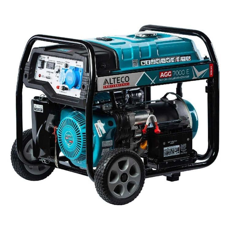 Бензиновый генератор Alteco AGG 7000 Е MSTART Гарантия - 24 месяцев — 1