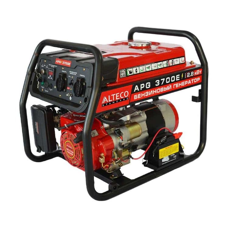 Бензиновый генератор Alteco APG 3700 E Гарантия - 24 месяцев — 1
