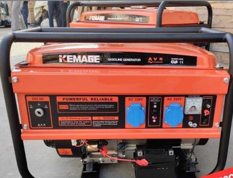 Движок Генератор бензиновый большой 7.5 квА | Generator Benzinli 7.5kW — 1