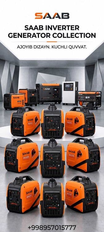 Движок Генератор бензиновый 3.3квА GENERATOR Kafolatlangan 3.3KVA — 1