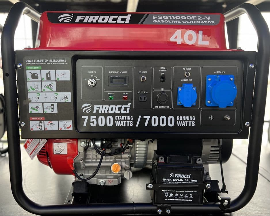 Generator FIROCCI 7.5kw AVR — 1