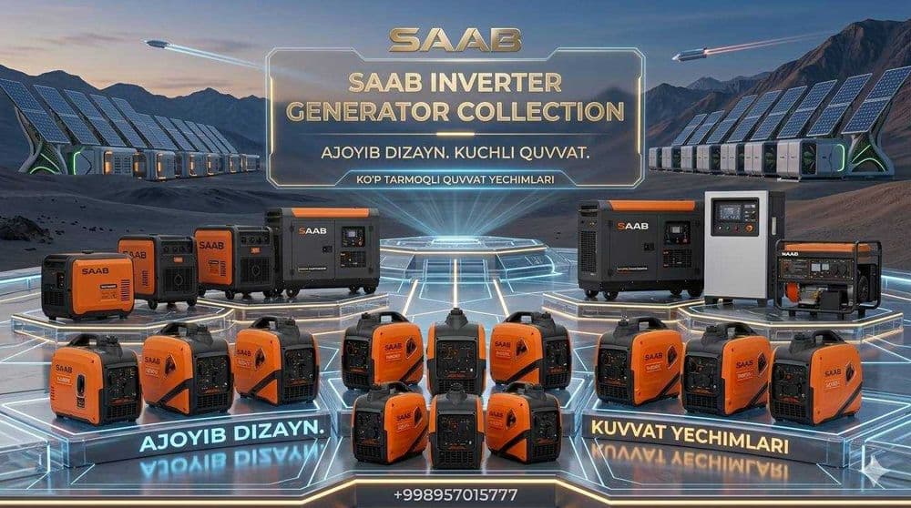 GENERATOR ovozsiz 4.5kwA Генератор безшумный бензиновый 4.5квА CААБ — 1