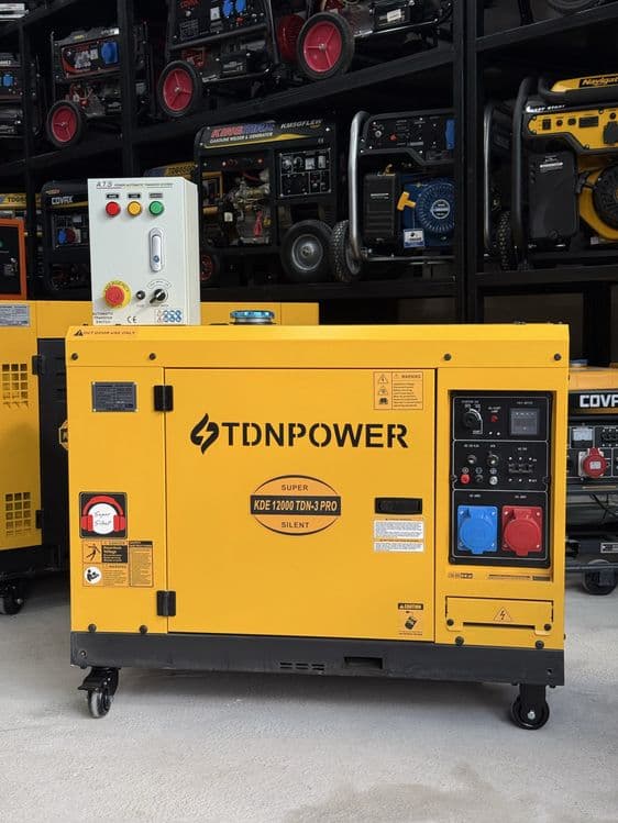 Generator KDE 12000 TDN-3PRO 380V+AVR — 1