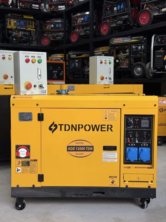 Generator KDE 12000 TDN 220V+AVR — 1
