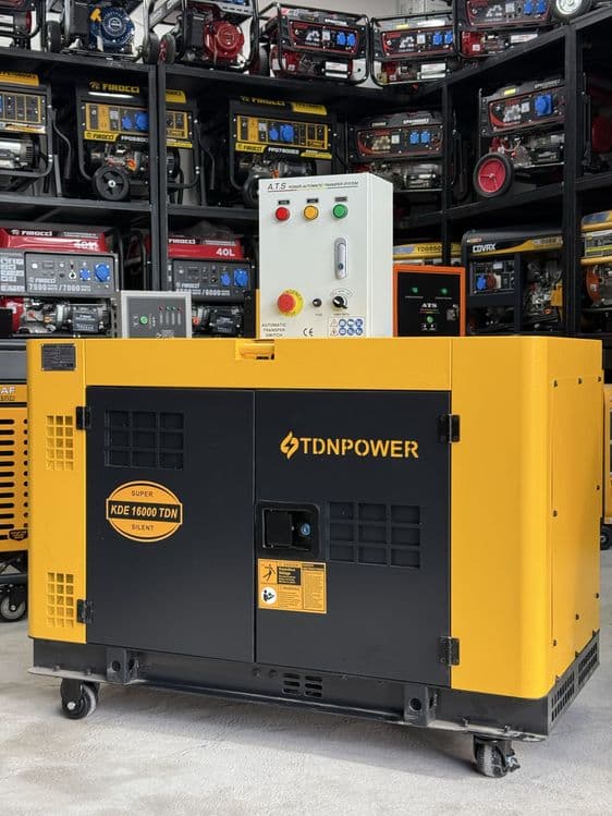 Generator KDE 16000 TDN 220V+AVR — 1