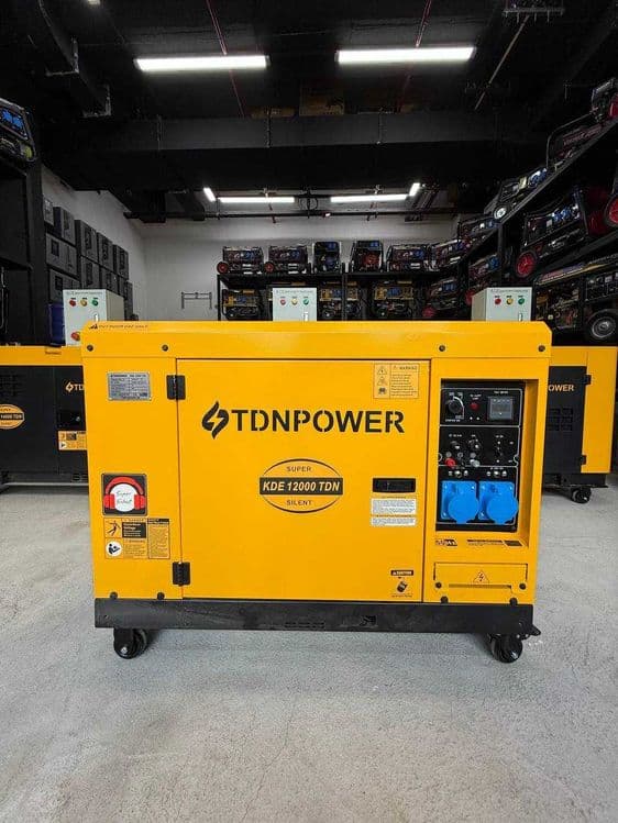 AVR tizimli 10 kVt dizel generator TDN power — 1