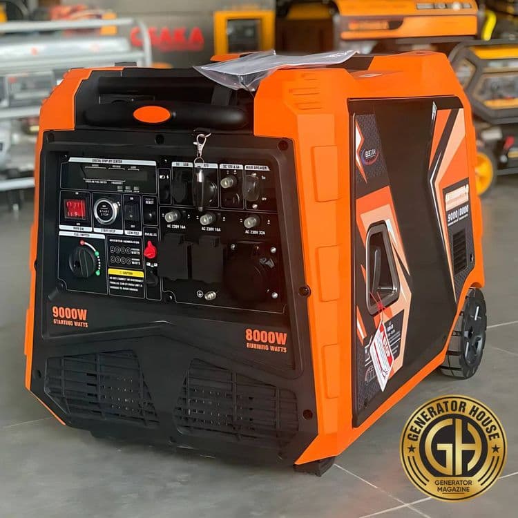 8 kw benzin generator — 1