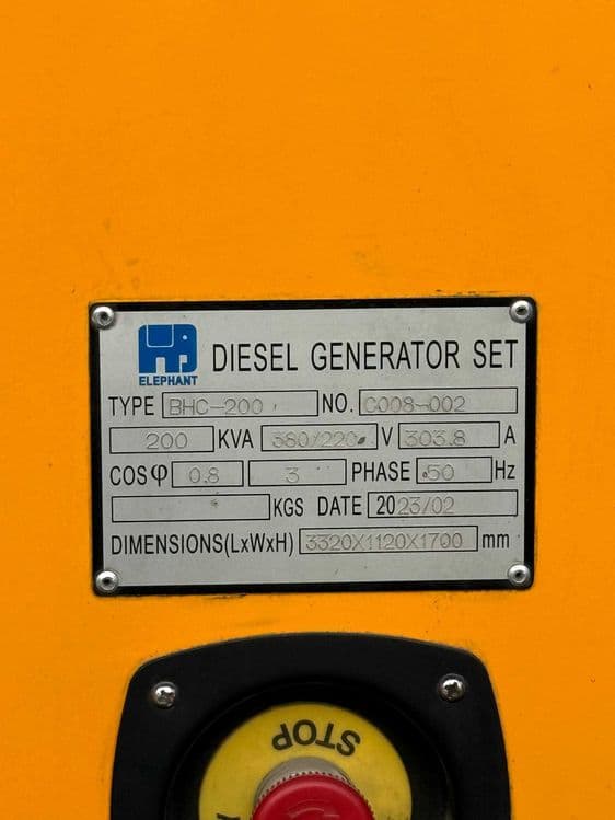 Diesel Generator Set (Elephant) — 1