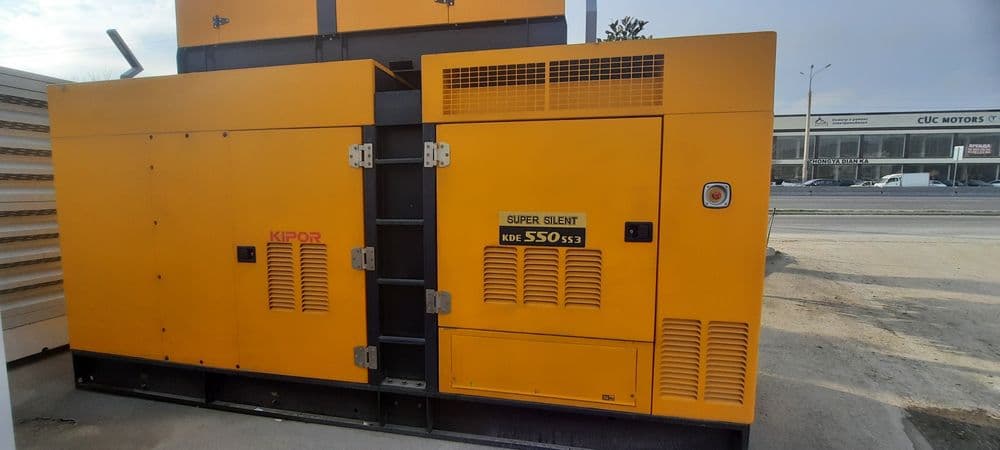 Генератор KIPOR 550 SS3 550 кВа 480 кВт — 1