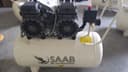 Бесшумный воздушный компрессор SAAB KAW-1390*2 (кВт 2.8) // 50л