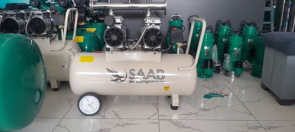 Безшумный компрессор 70 литр SAAB kompressor — 1
