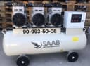 Безшумный безмасляный компрессор SAAB kompressor