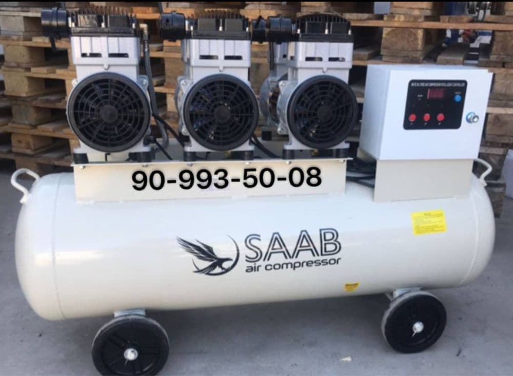 Безшумный безмасляный компрессор SAAB kompressor — 1