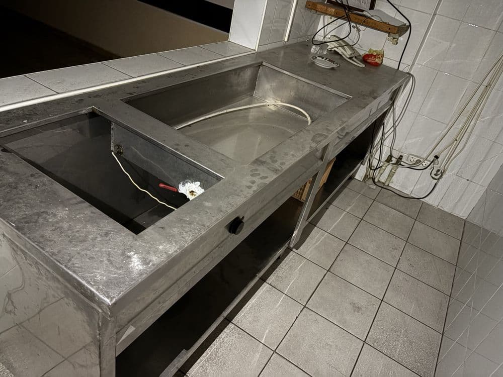 Горячий стол Мармит из нержовейки — 1