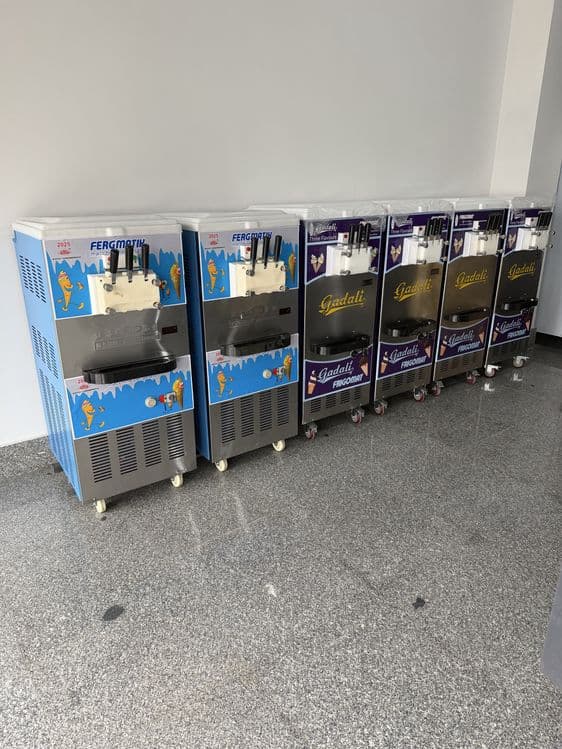 Frezer frigomatch musqaymoq aparat fregomatik 650w 6ta qaburgali — 1