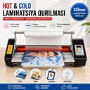 Issiq va Sovuq Rulonli Laminator | Горячие и холодные Ламинатор