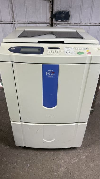 как новый ризограф Riso Rz 570 для бизнеса Riso risograf sotiladi — 1