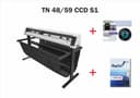 Plotter 130 / 150 cm Teneth 48/59 CCD S1 Плоттер Контурная резка