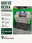 Rezak rezka qogoz kesish uskuna kitob kesish uskuna