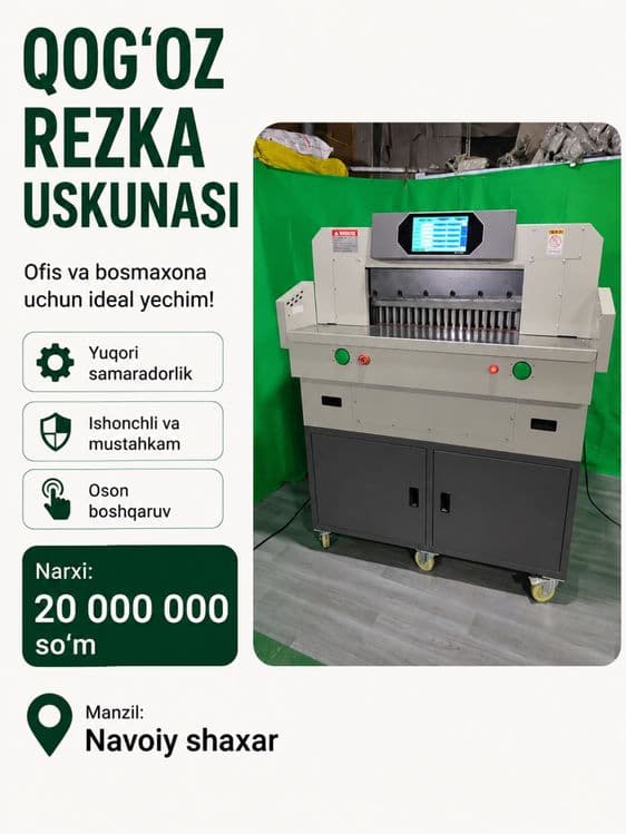 Rezak rezka qogoz kesish uskuna kitob kesish uskuna — 1
