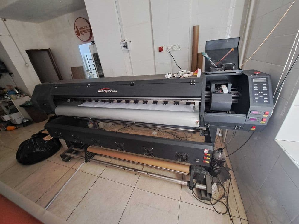 Широкоформатный Экосольвентный принтер Inkjet KMJ - 1901Q. — 1