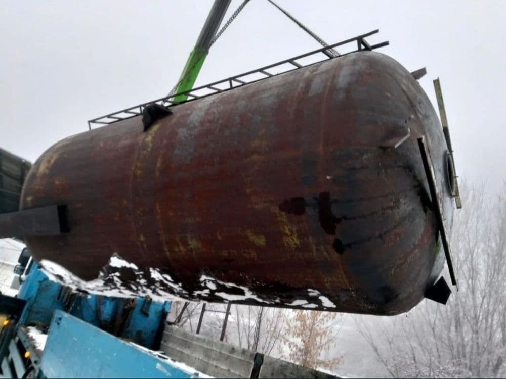 Ёмкость бочка металлическая. — 1