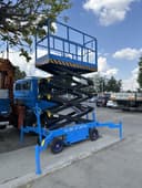 Подъемник ножничный передвижной 500 кг. Padyomnik qaychilik 500kg