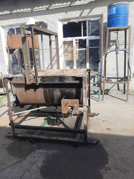 alyuminiy qoldiqlarini eritish pechi — 1