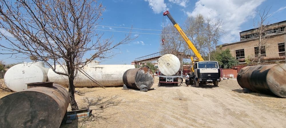 Ёмкость Цистерна Бочка Резирвуар 55тоник Металлический — 1