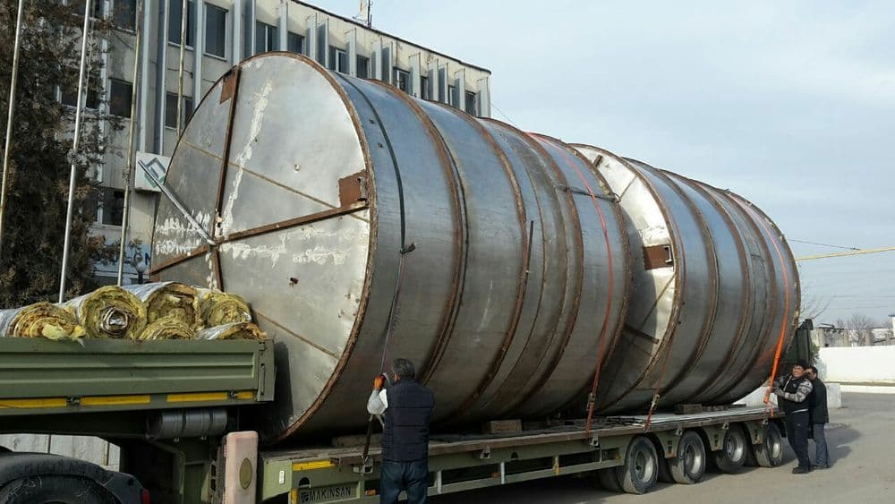 Ёмкость нержавеющая 55тон — 1