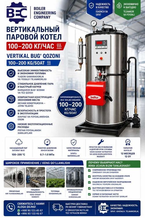 Паровой котёл купить — 1