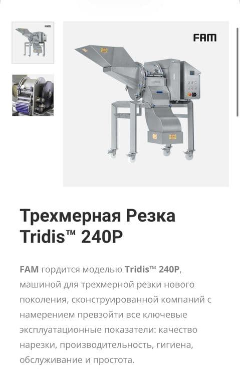 Овощерезательная машина FAM — 1
