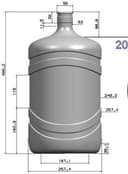 ПЭТ Пресс форма, колип 18.9 литр (Qolip)