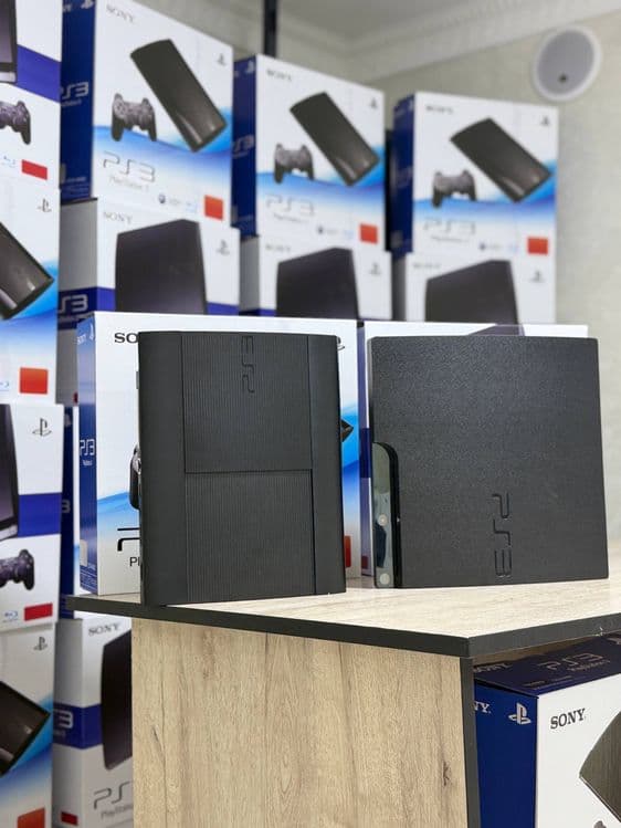 Playstation 3 slim yevropa RASM REAL oyinlari yozlgan 2ta jostik — 1
