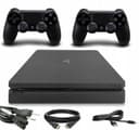 Plastation 4 slim 500 gb 2 djostik (playstation, pleyteyshin)